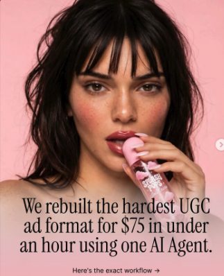 We rebuilt the hardest UGC ad format for $75 carousel cover