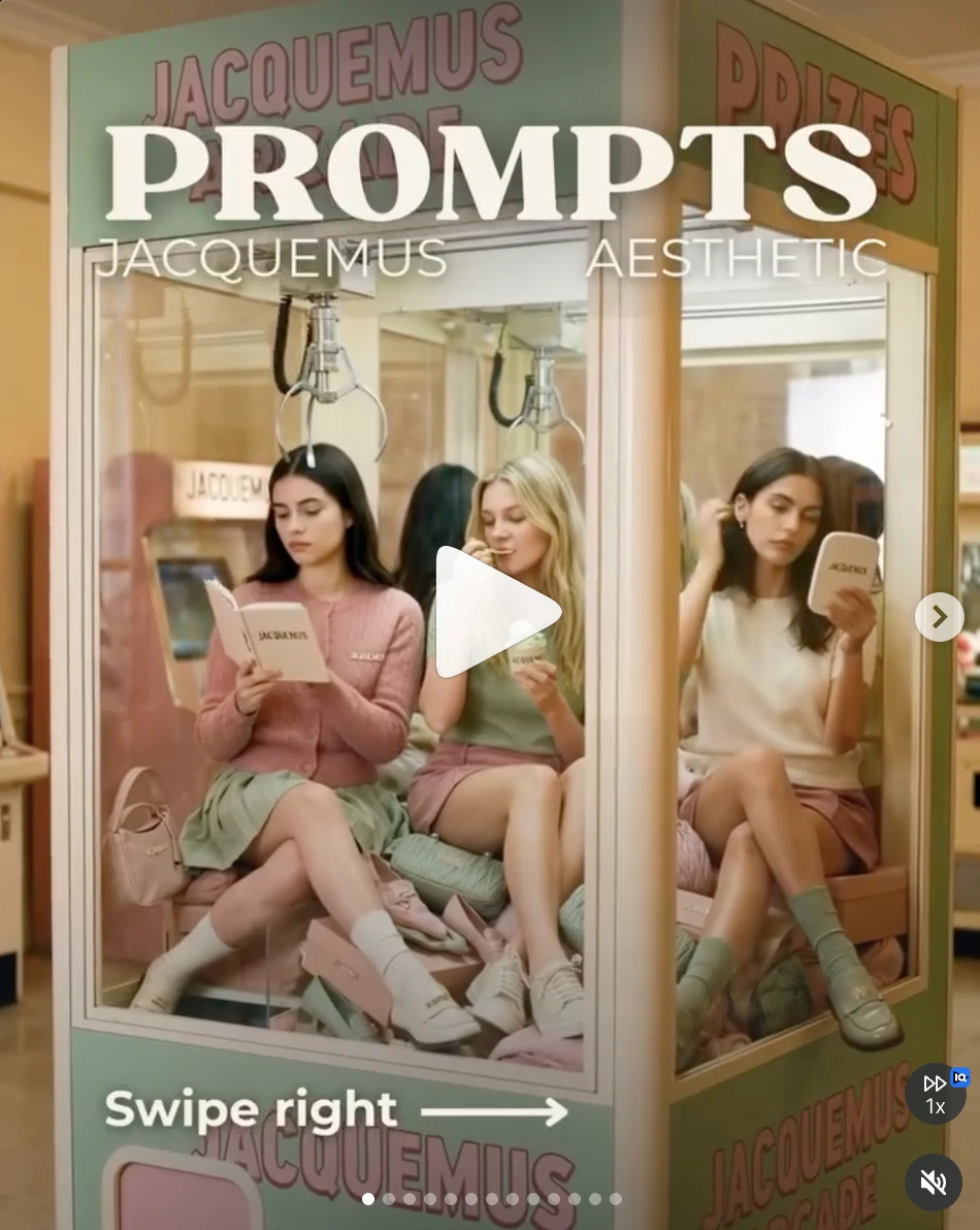 Jacquemus Aesthetic Prompts carousel cover