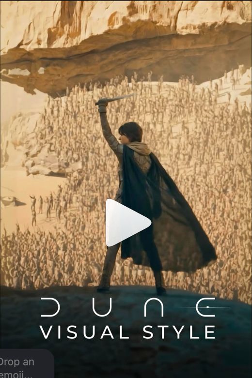 Dune Visual Style reel cover